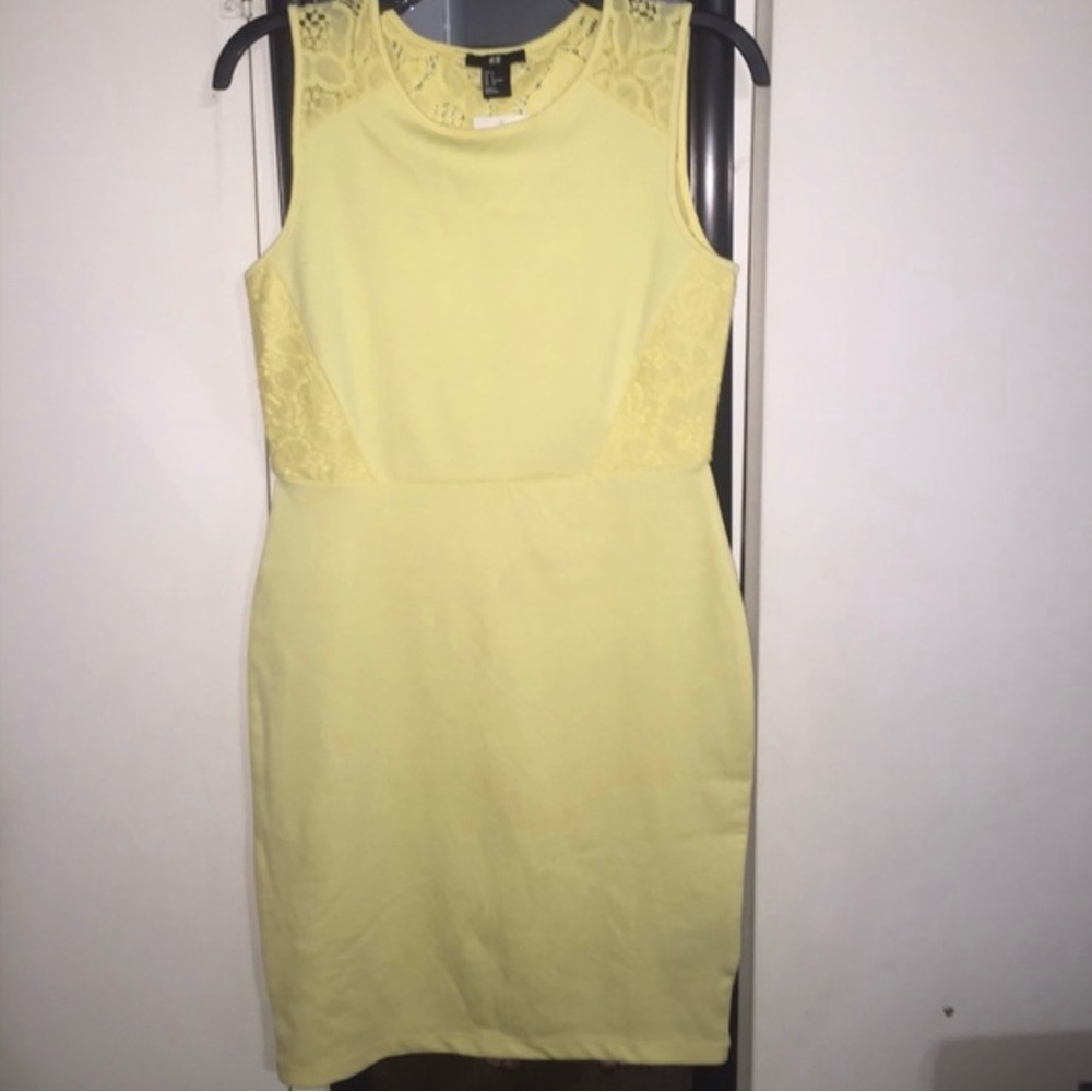 H&M Yellow dress
